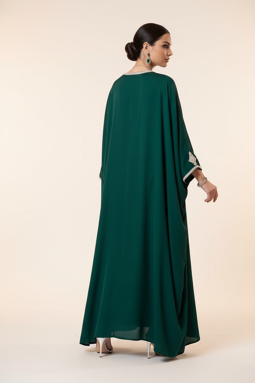 Emerald Dusk Kaftan