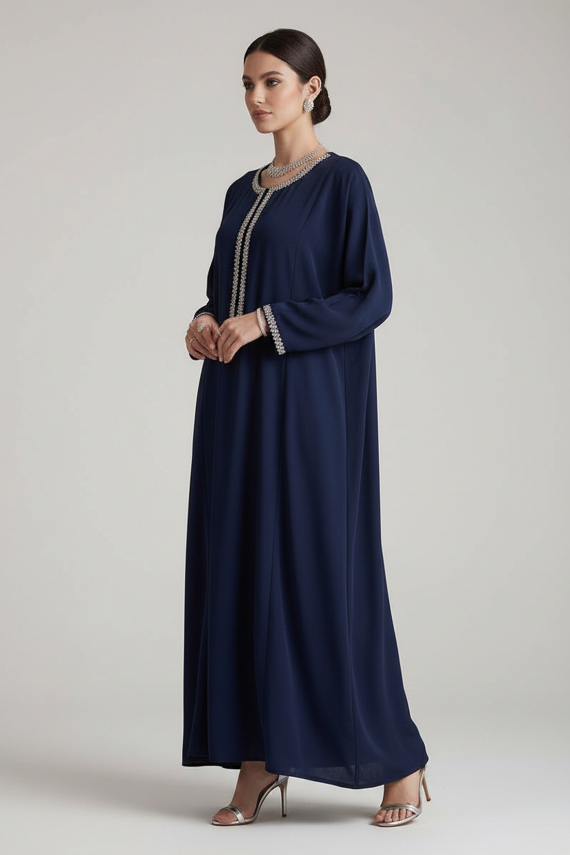 Navy Midnight Reverie Kaftan