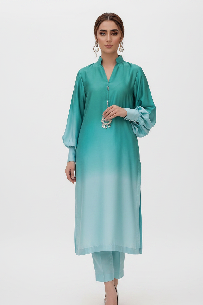 Teal Outfit Front
